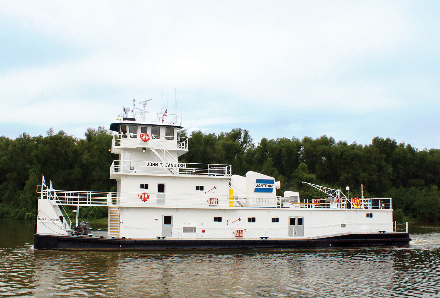 New Southern Devall Towboat Honors Longtime Employee Larry Walker - The  Waterways Journal
