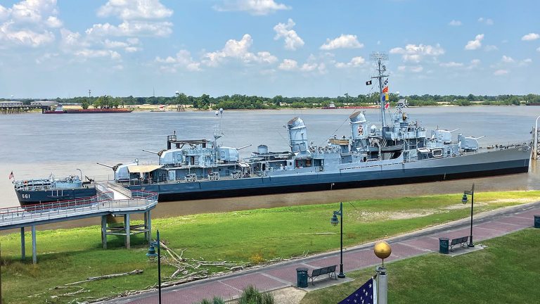 World War II Destroyer Prepares For Trip Down The Mississippi - The ...