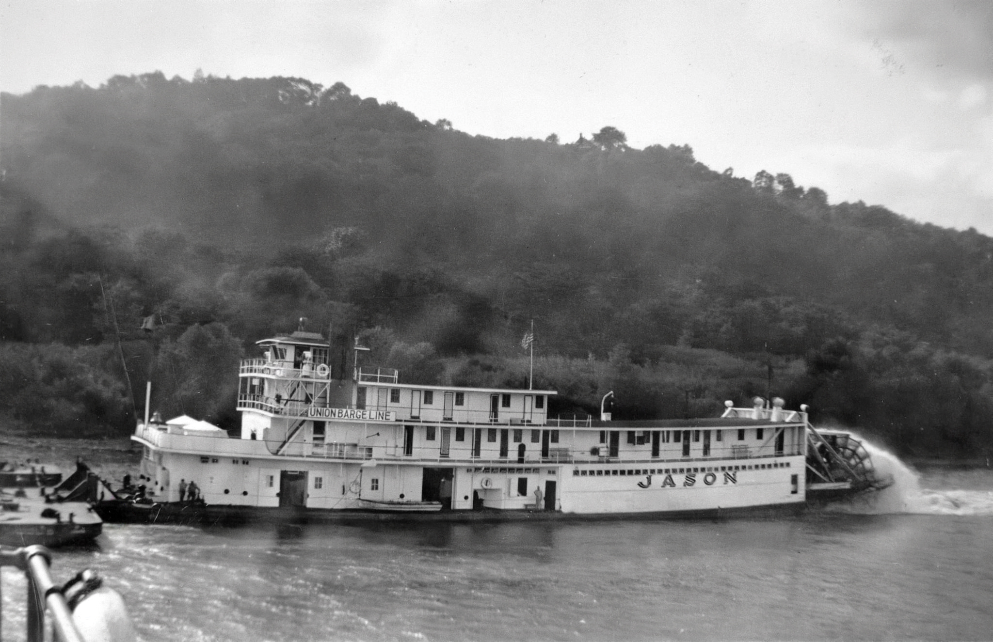 The Jason in Union Barge Line service. (From author’s collection)