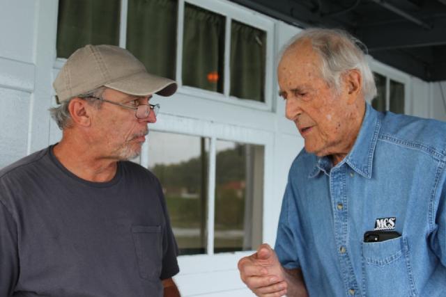 Tom Craig (left) and Charles T. Jones, longtime president and CEO of Amherst Madison. (Photo courtesy of Tom Craig)