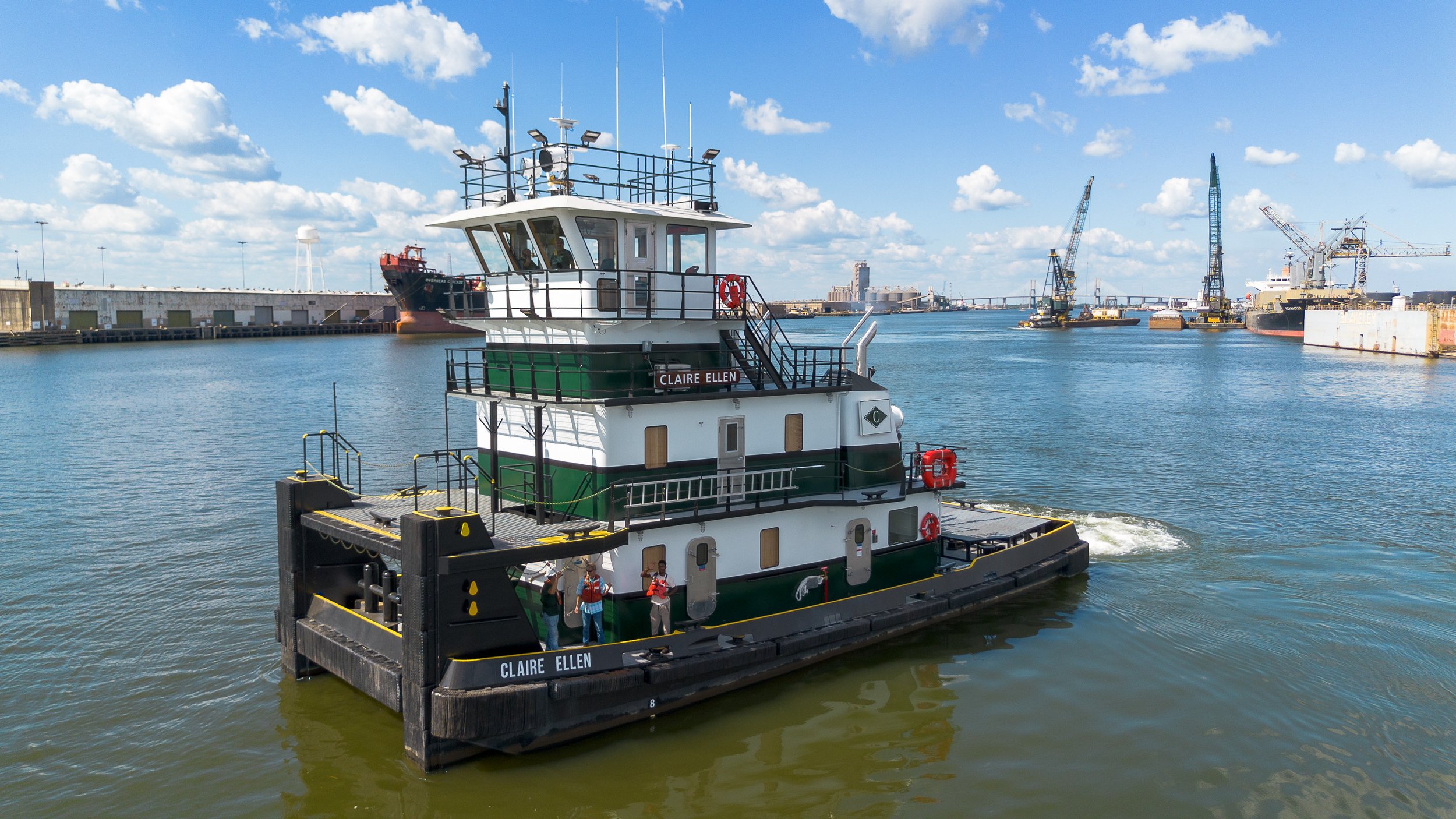 Blakeley BoatWorks Delivers Mv. Claire Ellen To Cooper Marine