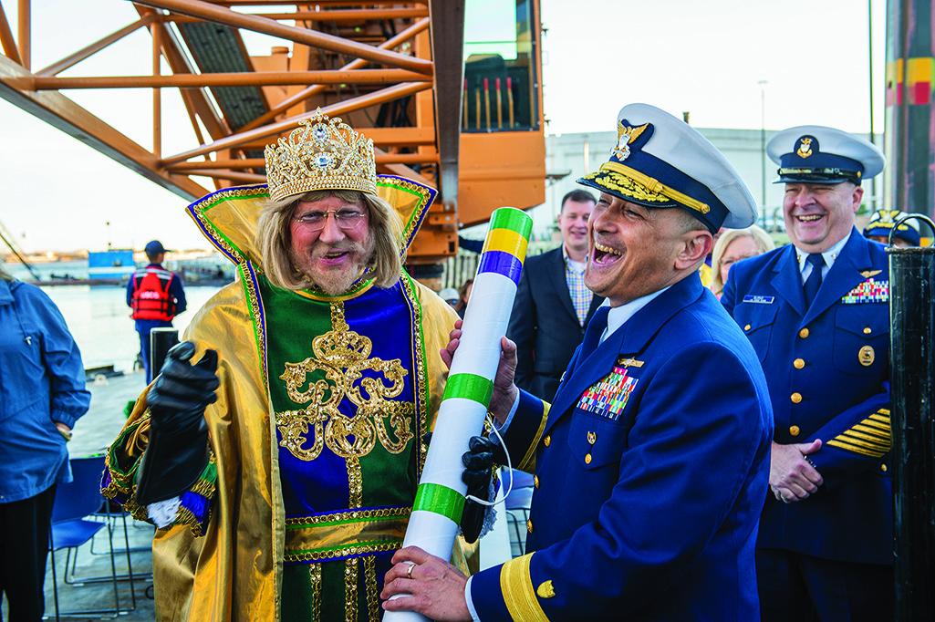 USCG Continues Mardi Gras Tradition