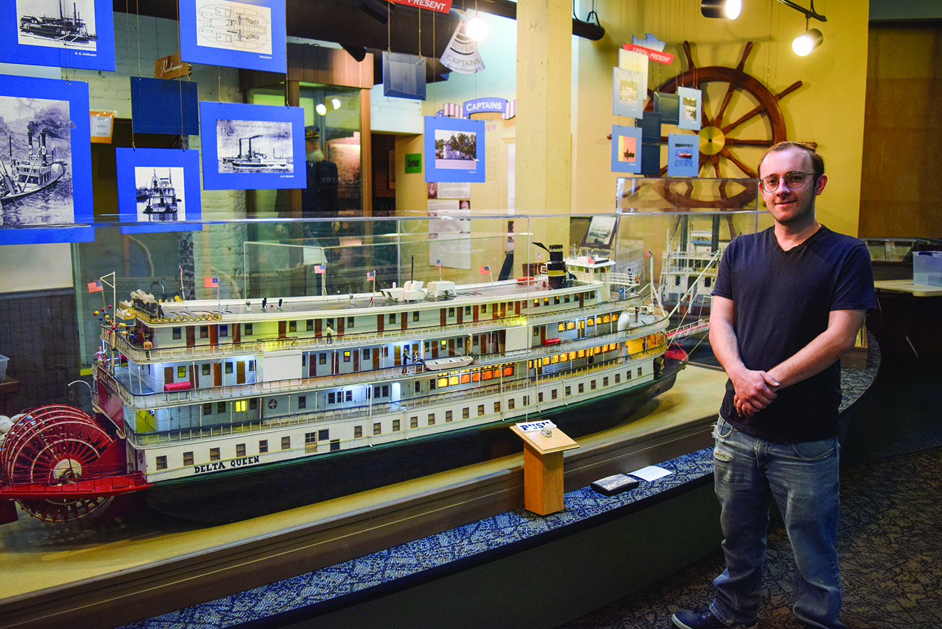 Paducah Museum Debuts Renovated Delta Queen Model